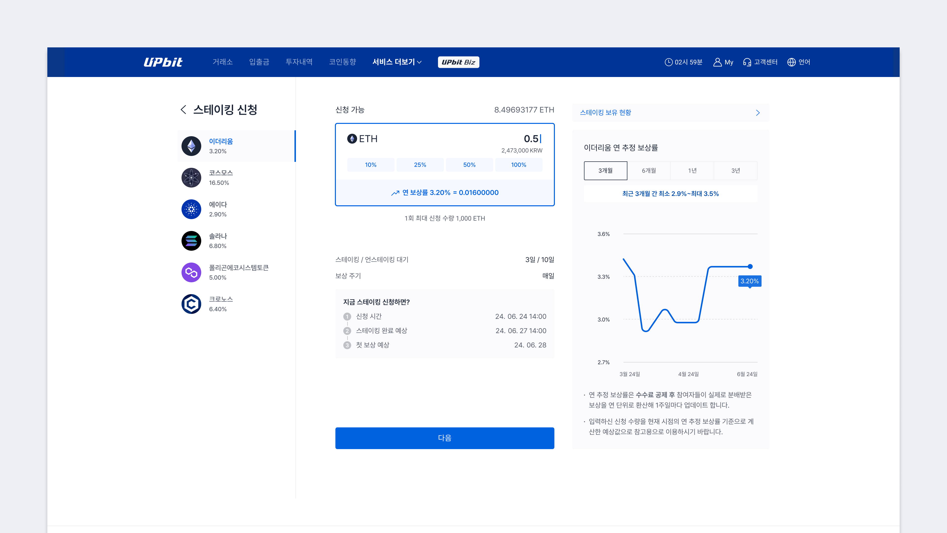 스테이킹 서비스 알아보기 – 업비트(UPbit) 고객센터